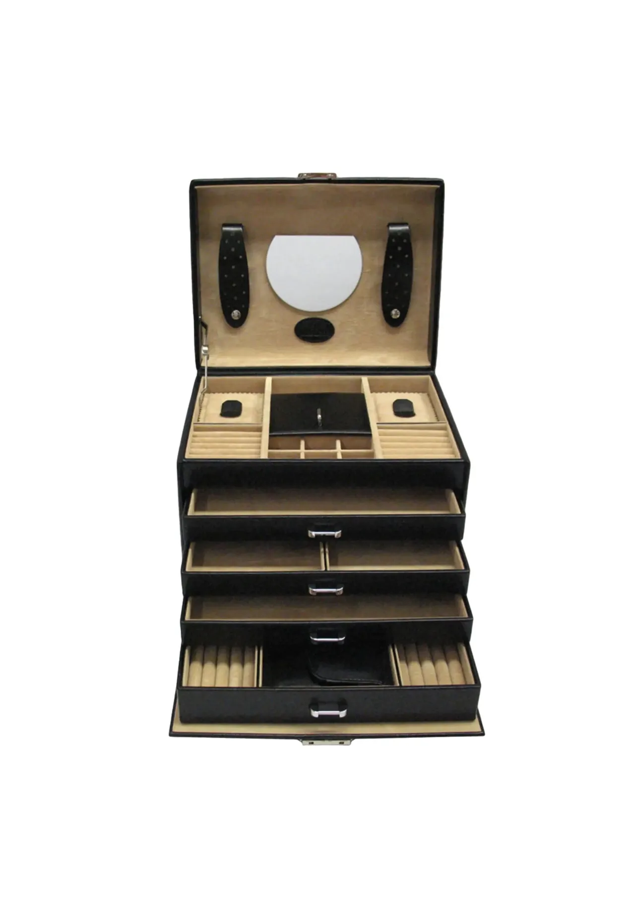 Elegante Schmuckaufbewahrungsbox mit Griff