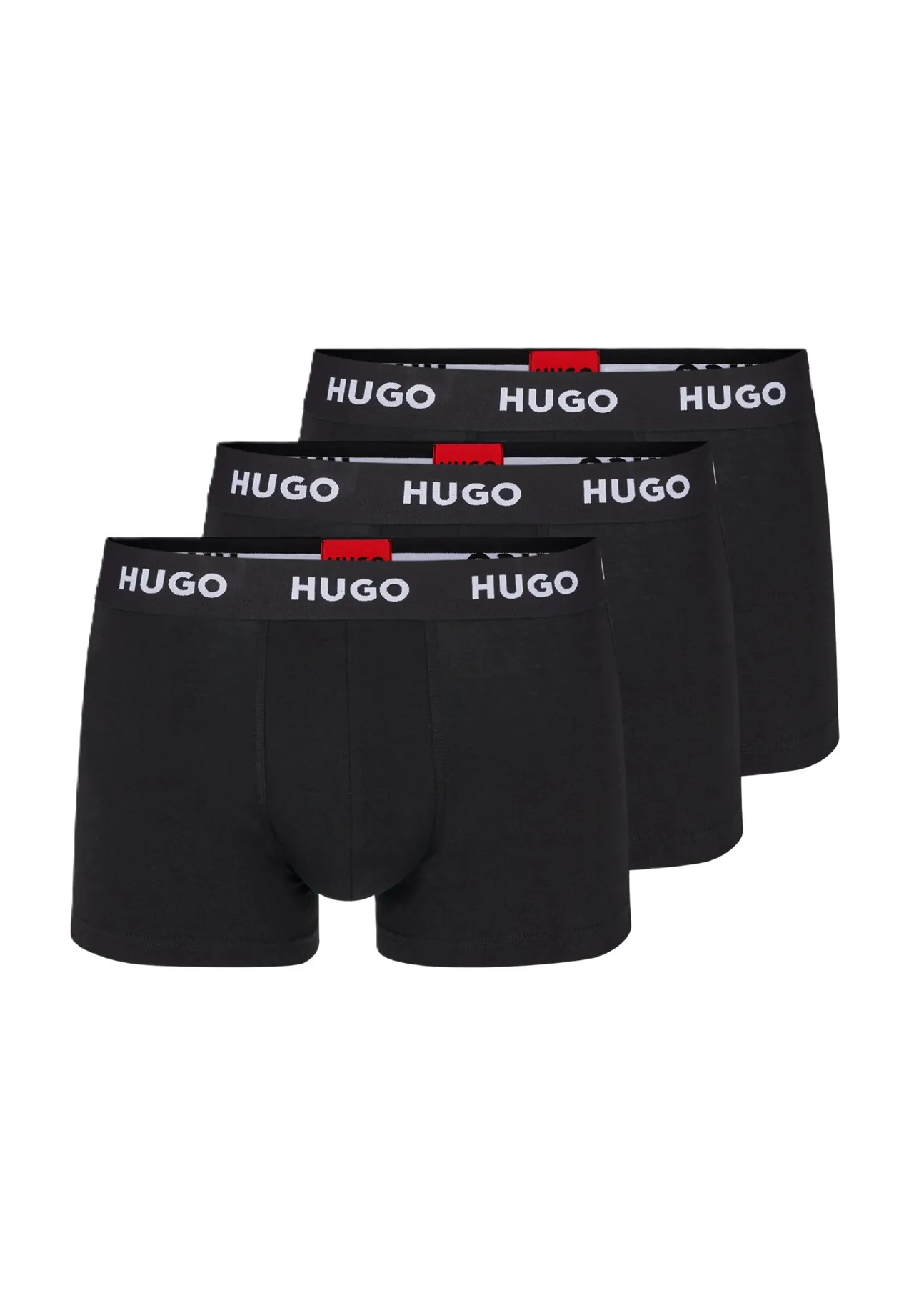 Stretch Baumwoll Boxer Briefs Dreierpack