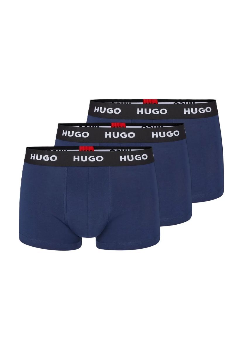 Herren Hugo Blaue Boxershorts Set