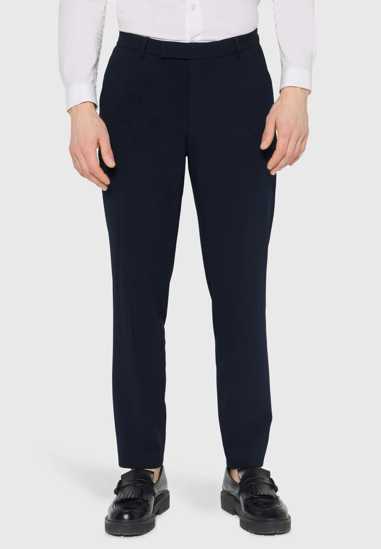 GALERIA Anzughose, Paspeltaschen, für Herren, blau, 50