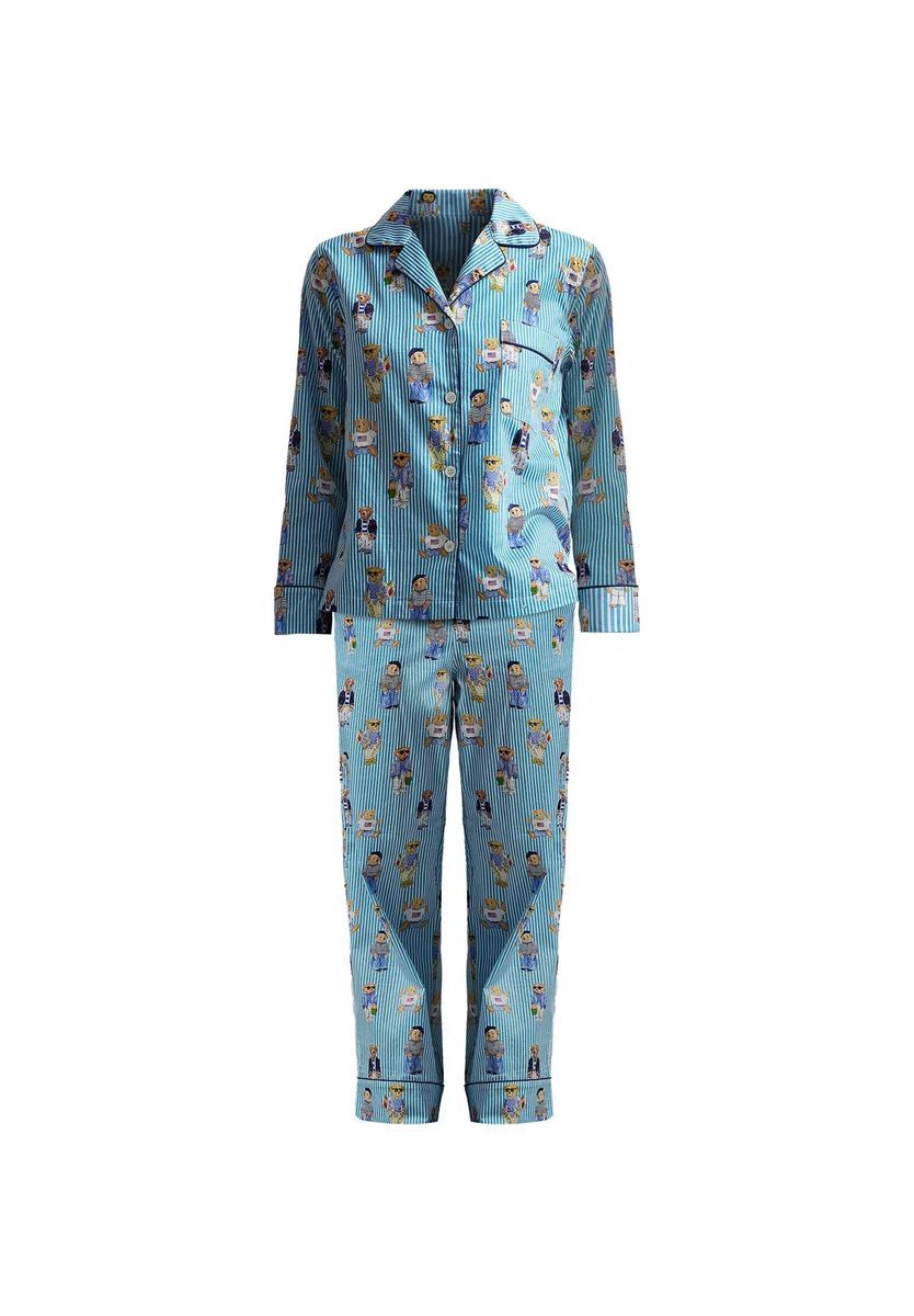 Iconic Bear Baumwoll-Pyjama-Set