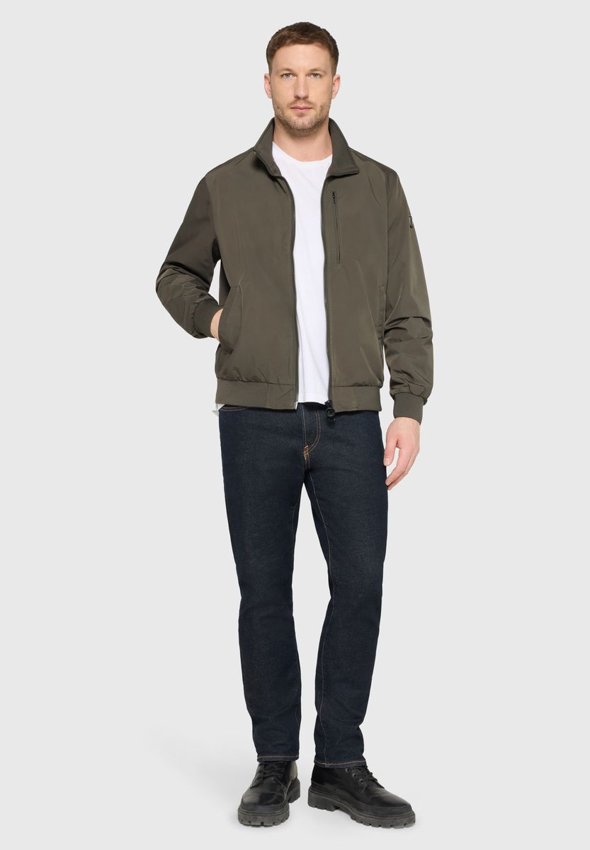Herren Blouson Jacke mit Stehkragen