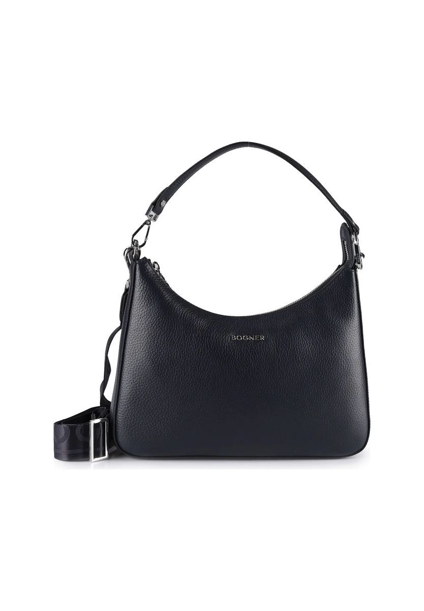 Minimalistische Schultertasche aus Leder mit Riemen