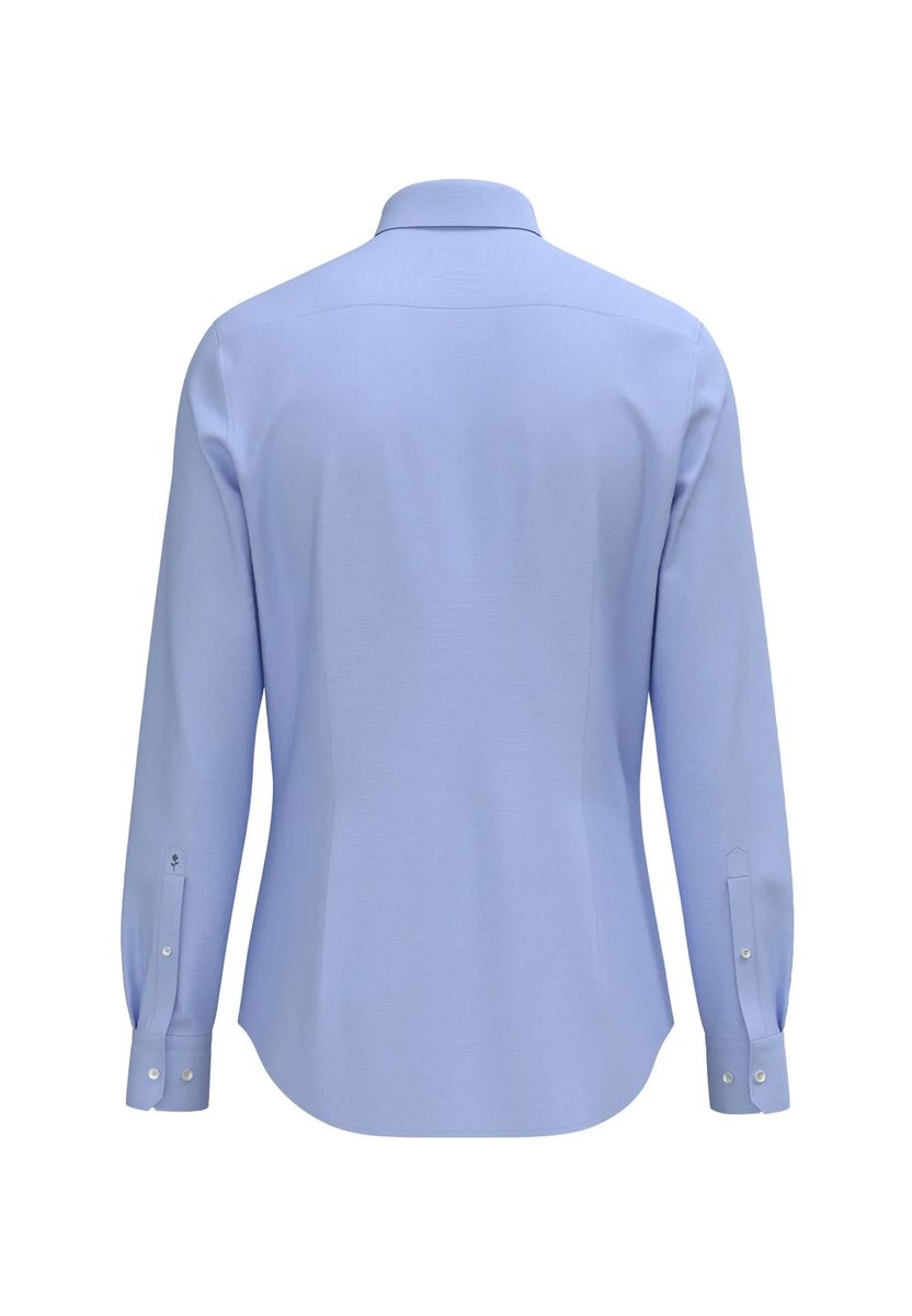 Herren Slim-Fit Langarm Businesshemd