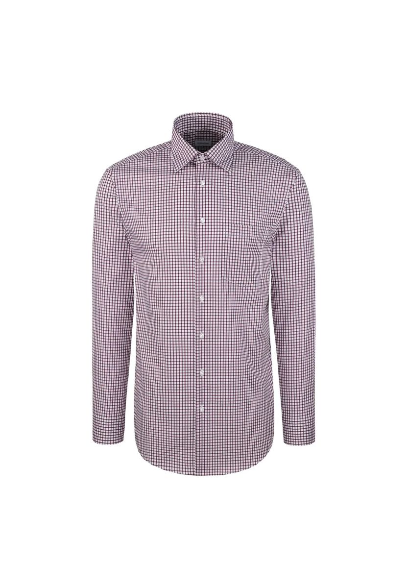 Herren Regular Fit Kariertes Hemd