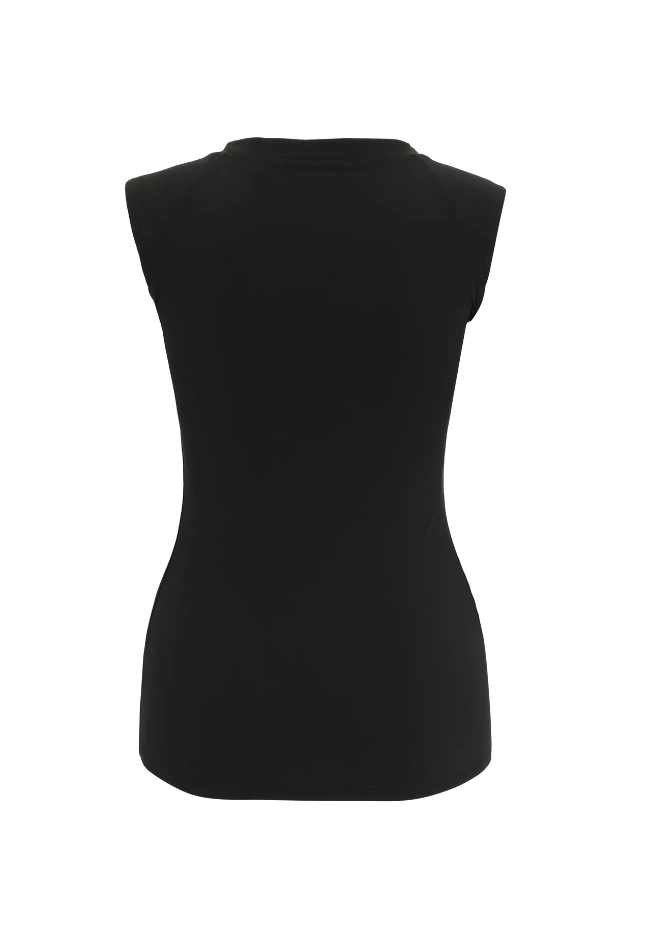 Figurbetontes, ärmelloses Activewear-Top