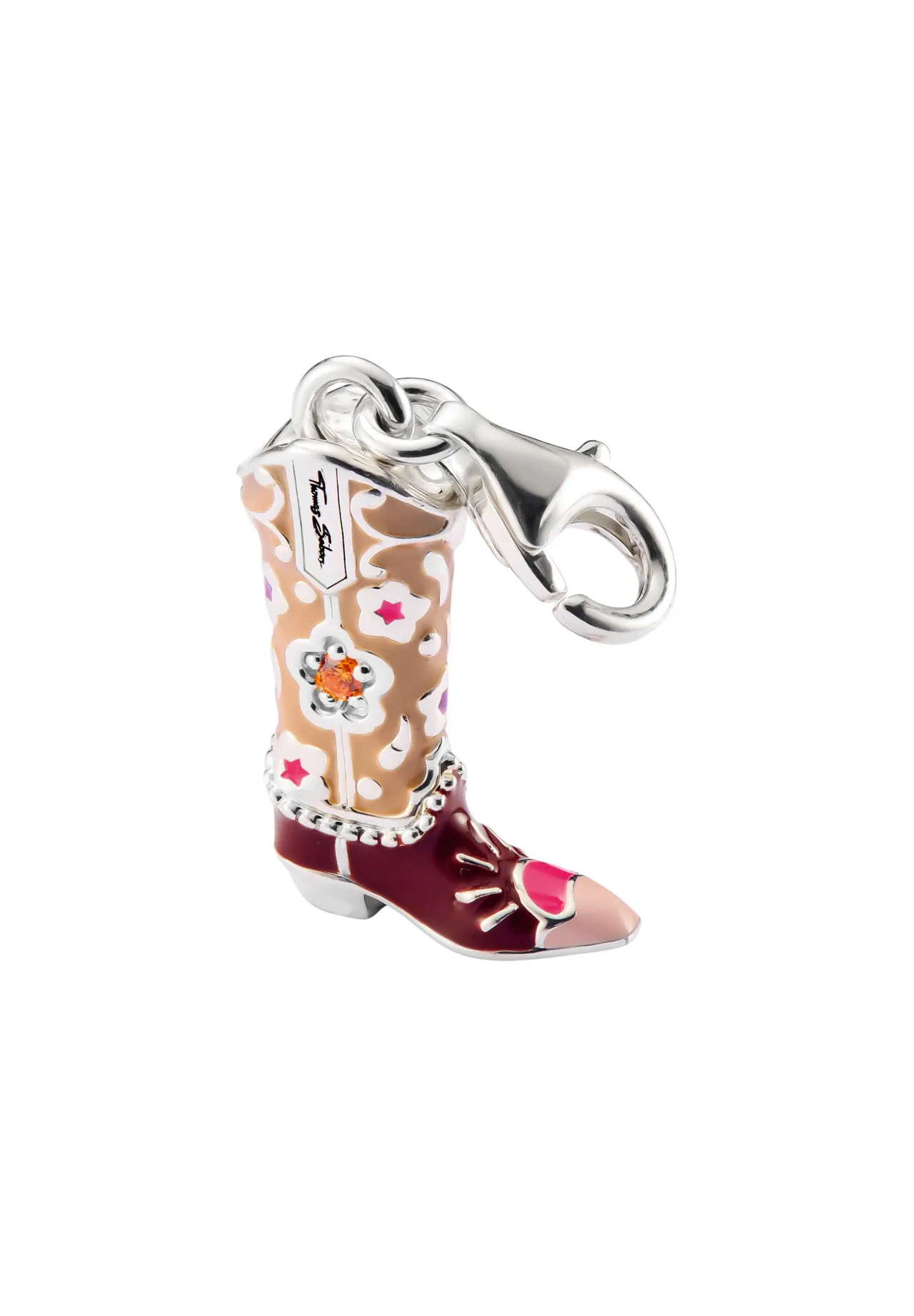 Cowboy-Stiefel Charm-Anhänger