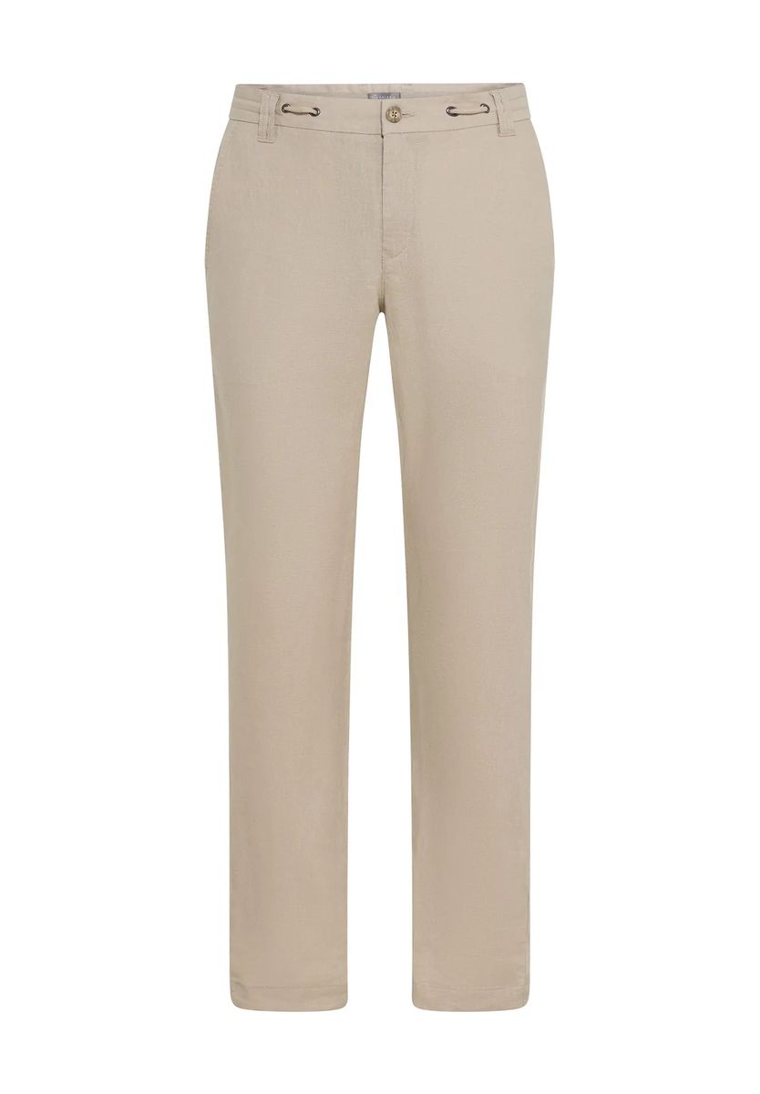 Herren Chino Hose aus Leinenmischung