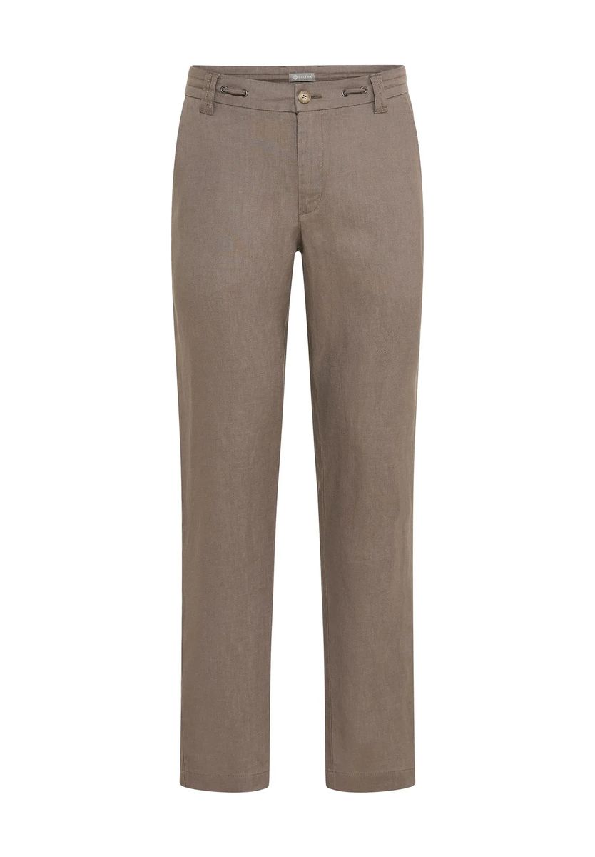 Herren Chino Hose aus Leinenmischung