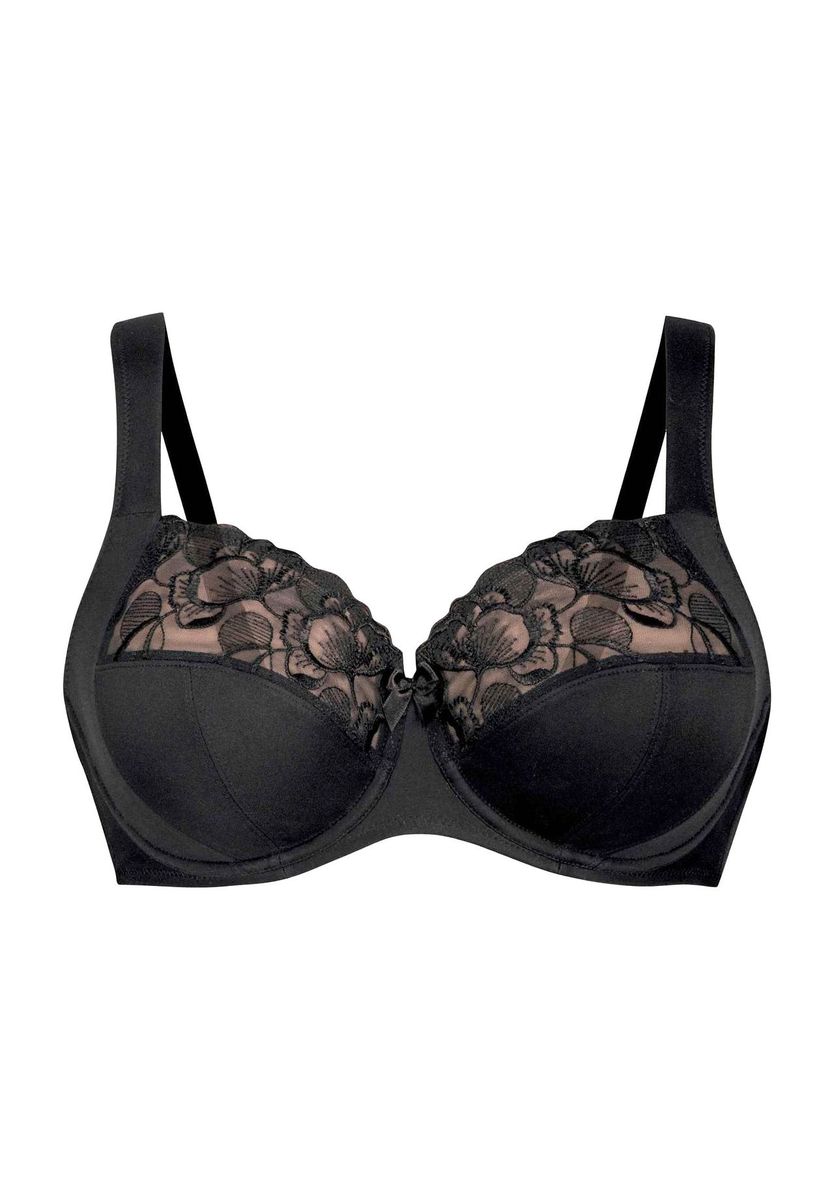 Vollschalen-BH mit floraler Spitze