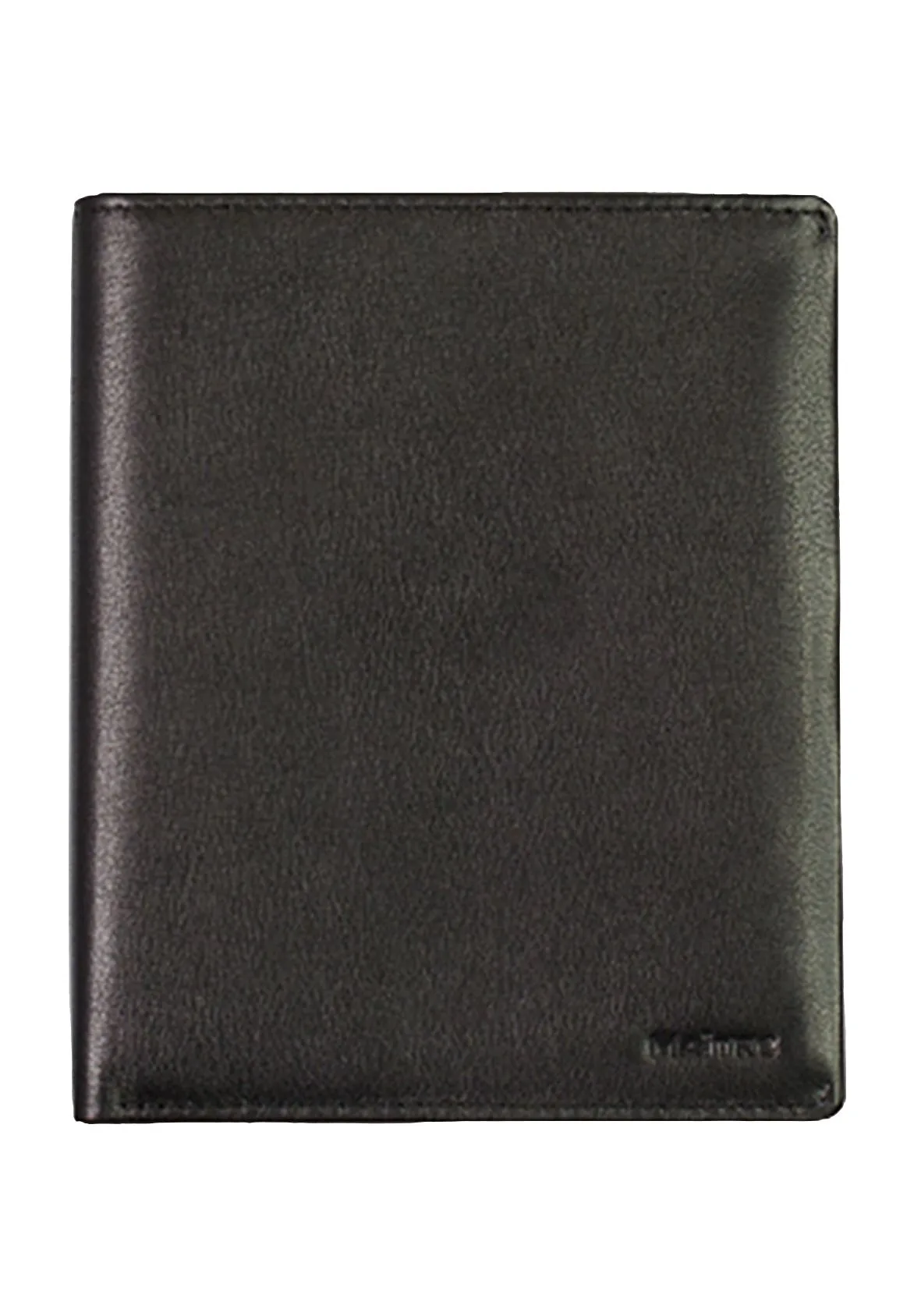 Maître Geldbörse, Leder, Hochformat, Kreditkartenfächer, uni, für Herren, schwarz