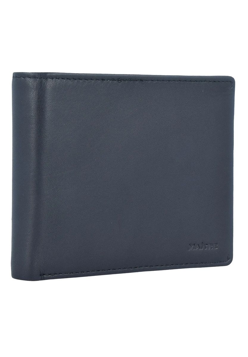 Maître Geldbörse "F3", Leder, uni, für Herren, schwarz