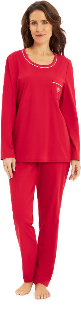 Langärmliges Pyjama-Set aus Baumwolle