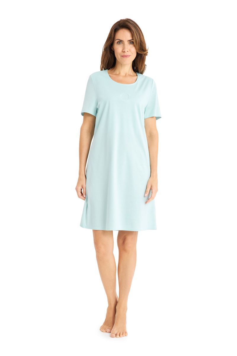LOUIS FÉRAUD Schlafshirt High Class, U-Ausschnitt, für Damen, grün, 38