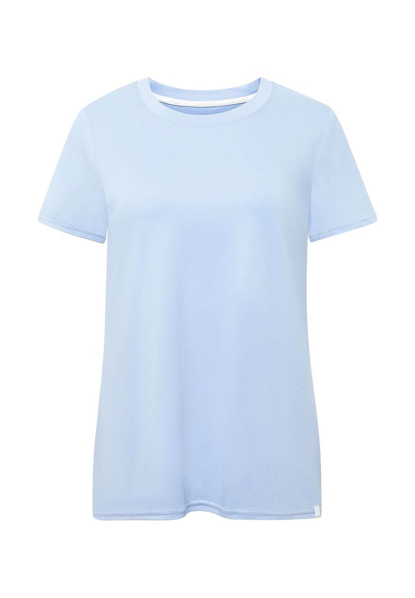 Locker geschnittenes Basic T-Shirt