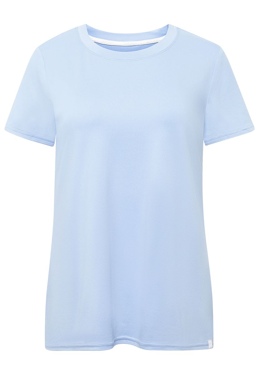 Locker geschnittenes Basic T-Shirt