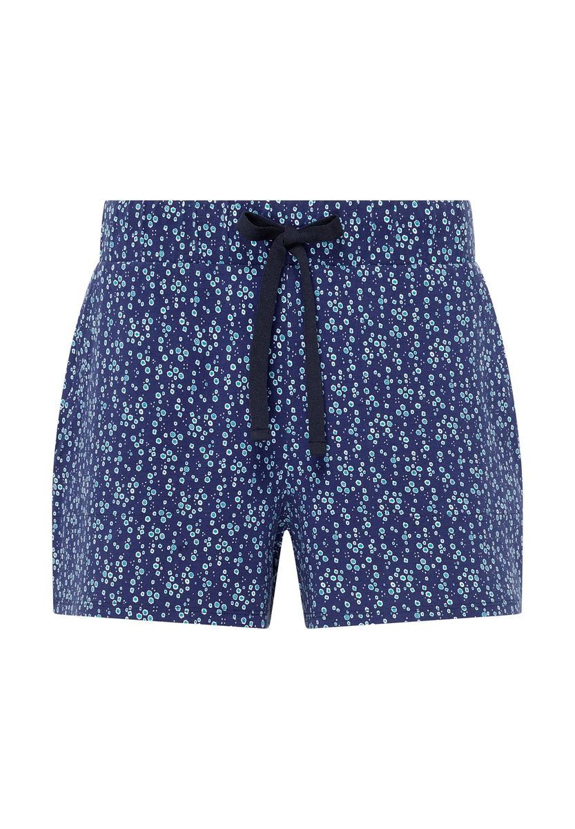 Baumwoll-Stretch Schlafshorts mit Kordelzug