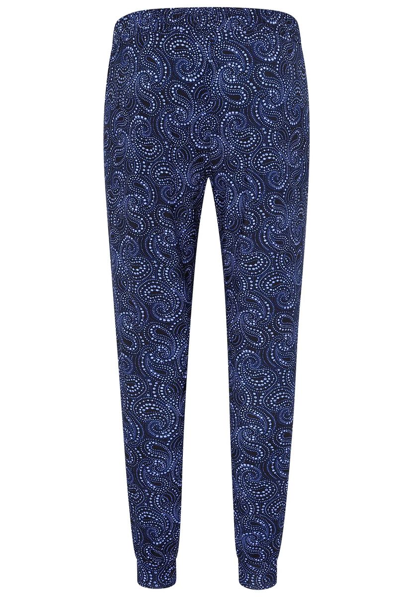 Bedruckte Strick-Loungehose Nachtwäsche
