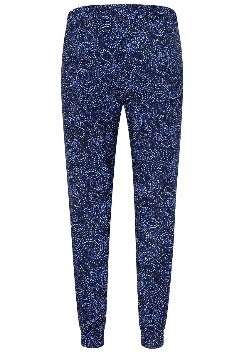 Bedruckte Strick-Loungehose Nachtwäsche