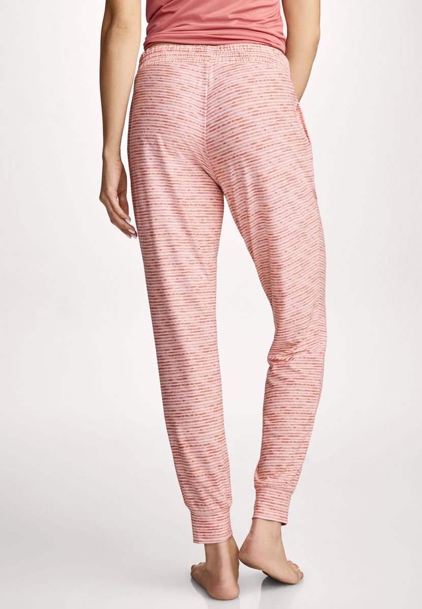 Bequeme, gestreifte Loungewear-Hose