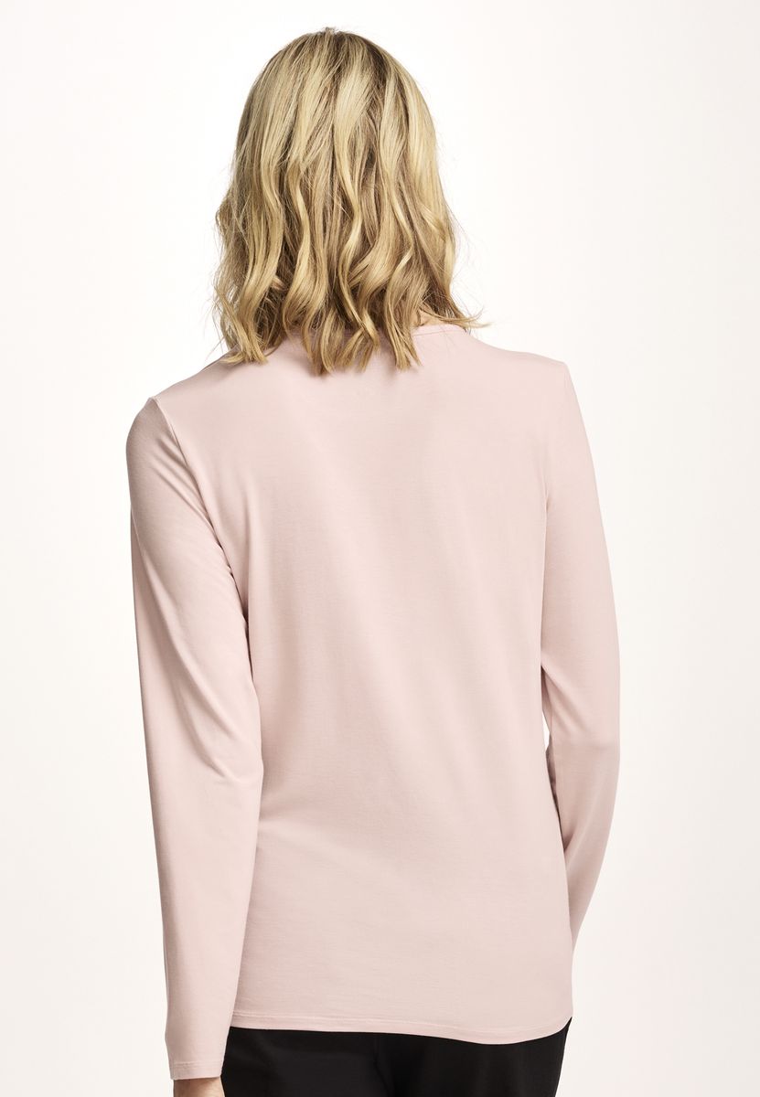 Klassisches Langarm Schlafshirt
