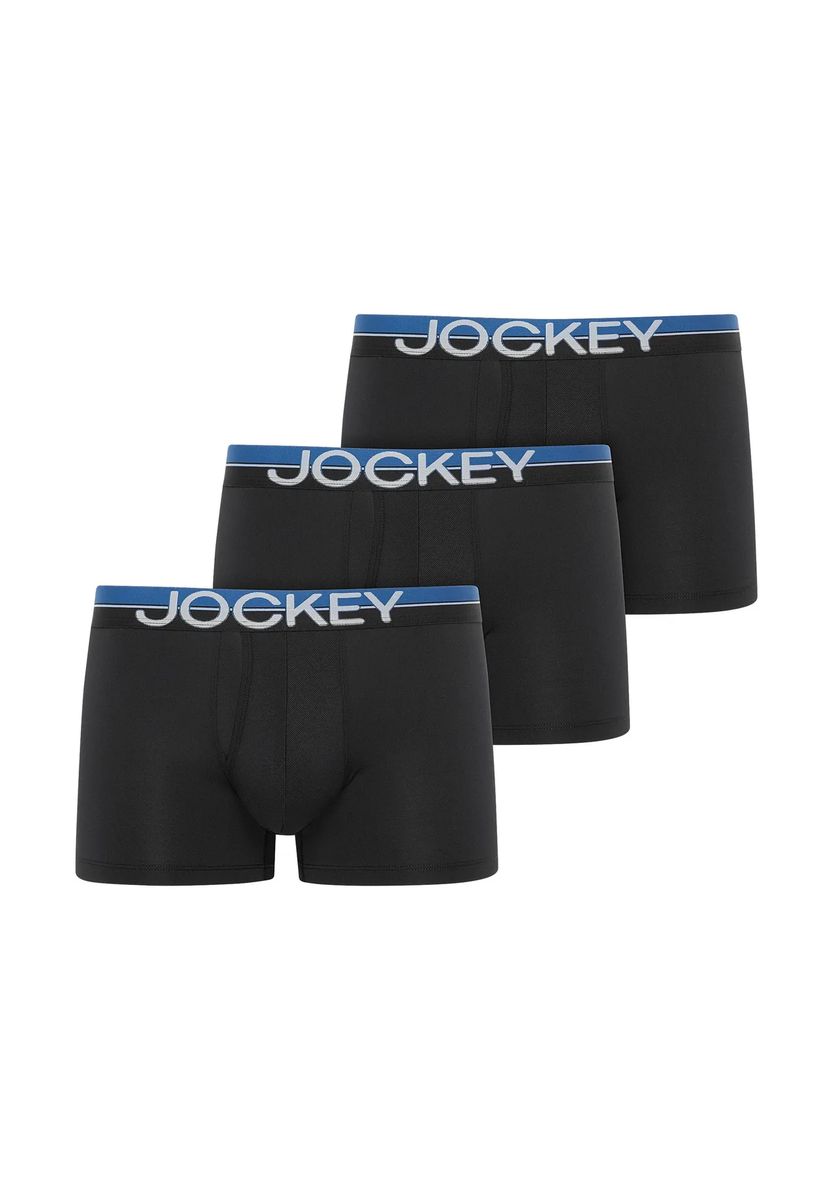 Herren Kühlende Schwarze Boxershorts 3er-Pack