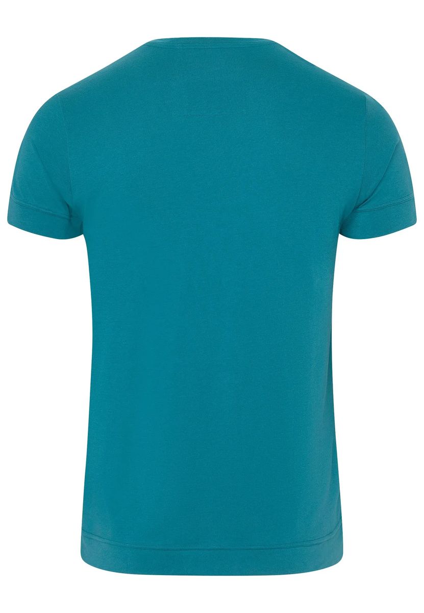 Herren Schlafshirt mit Henley-Ausschnitt