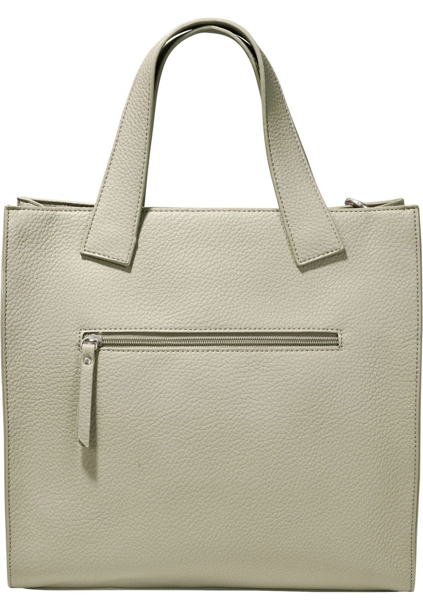 Strukturierte Handtasche aus Kunstleder