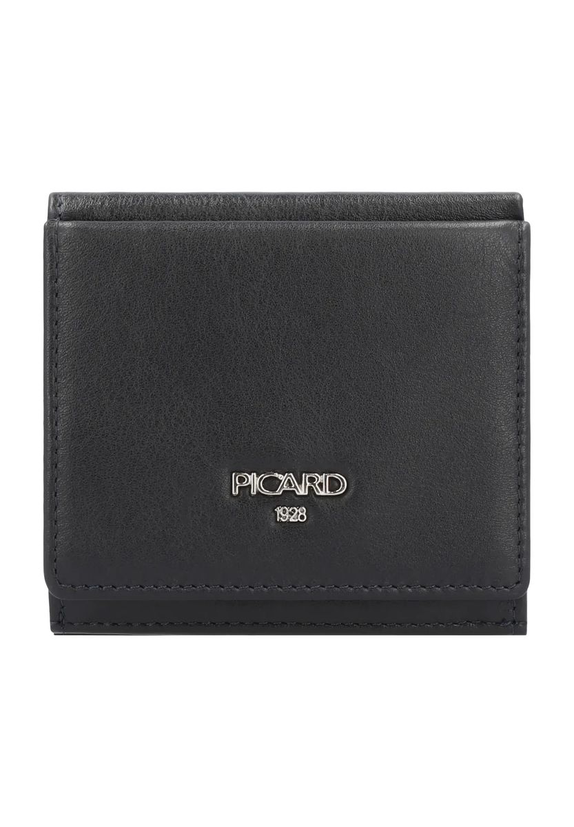 Elegantes Leder Trifold Portemonnaie mit Logo