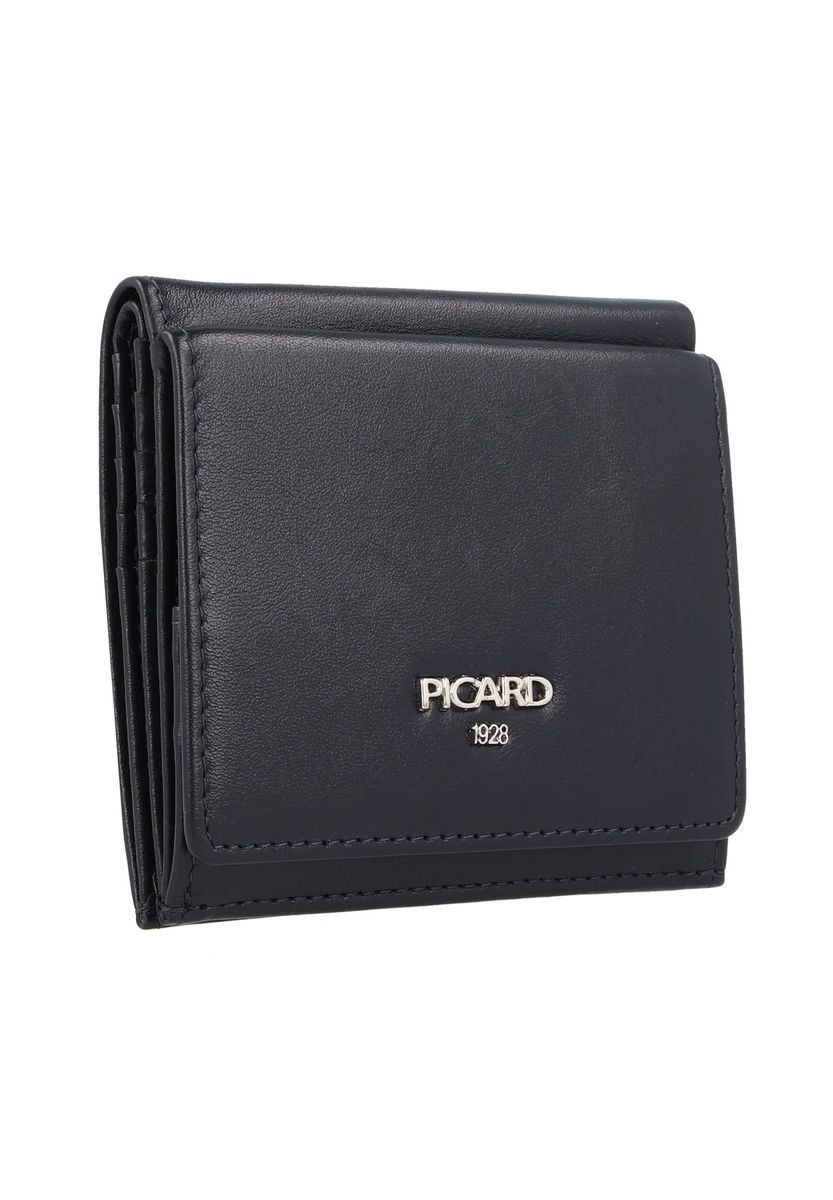 Elegantes Leder Trifold Portemonnaie mit Logo