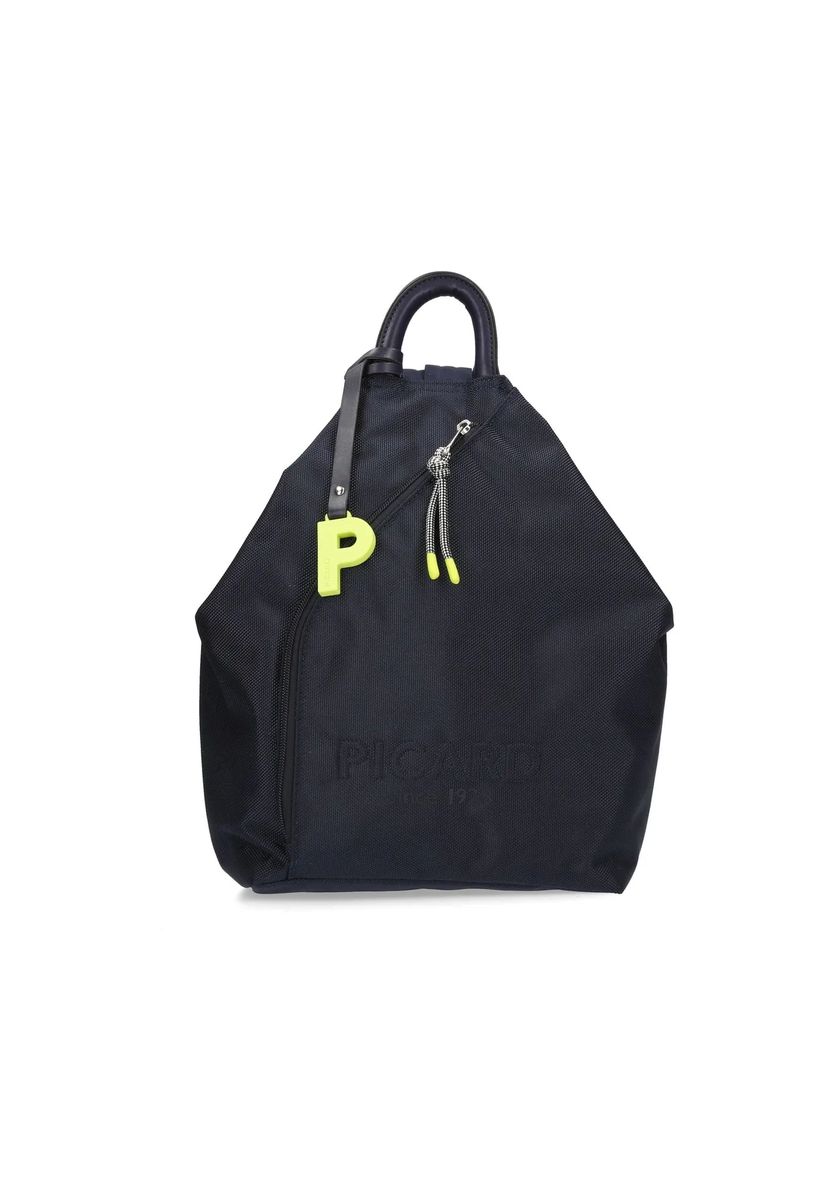 Eleganter City-Rucksack aus Polyester mit Anhänger