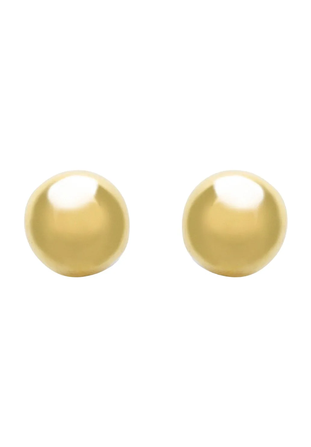 Goldene Kugelohrstecker 375 Gold