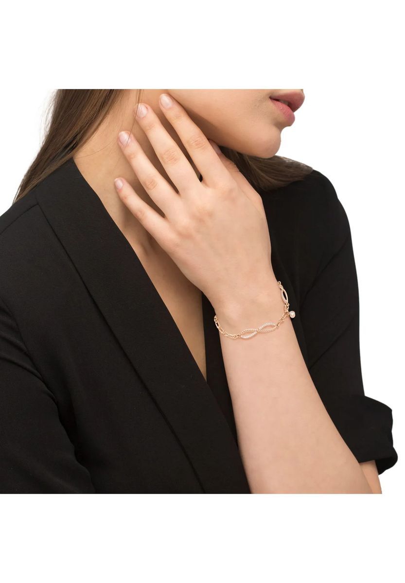 Roségoldenes Unendlichkeits-Symbolarmband