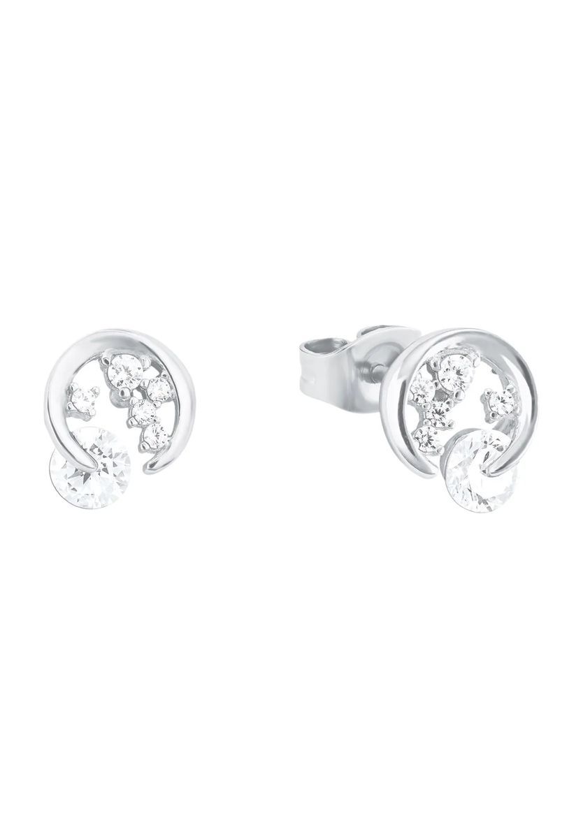 Funkelnde Ohrstecker aus Sterlingsilber