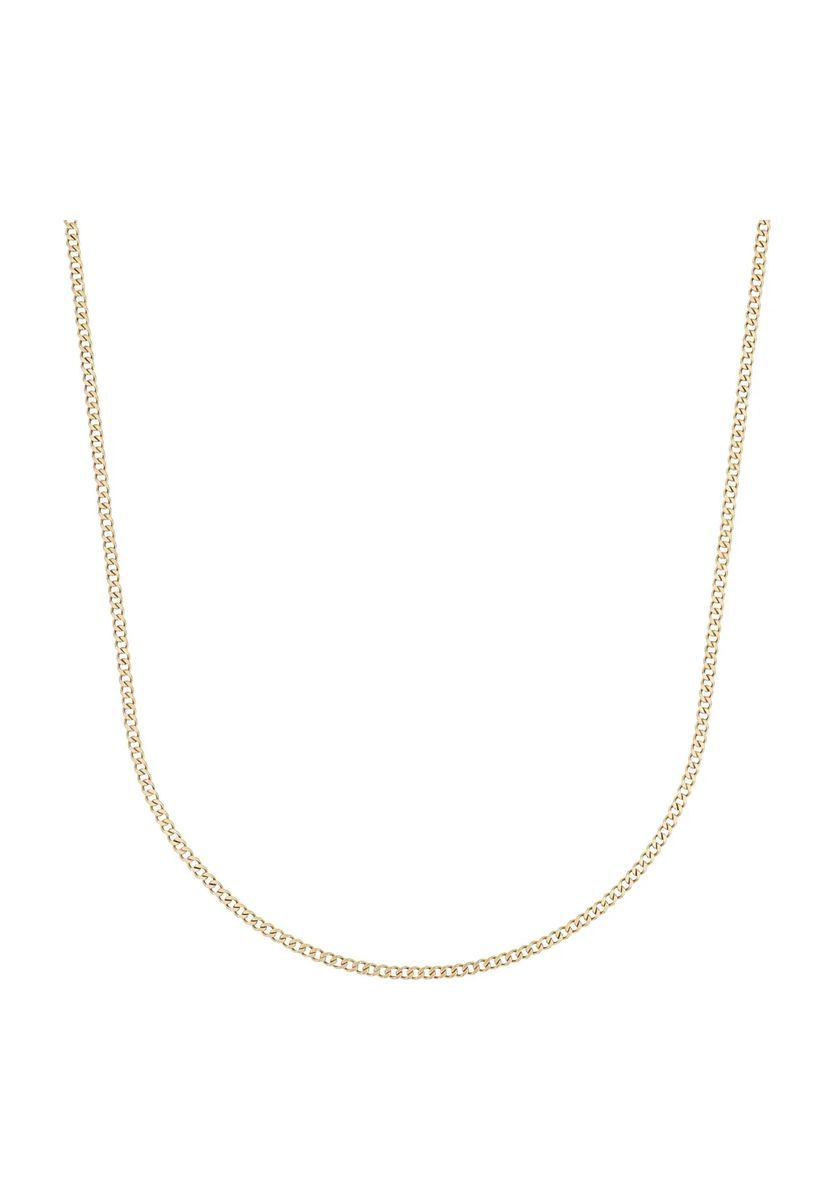 Minimalistische goldene Halskette aus Edelstahl