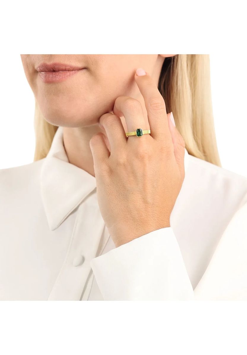 amor Damen Ring, 925er Sterling Silber, GOLD