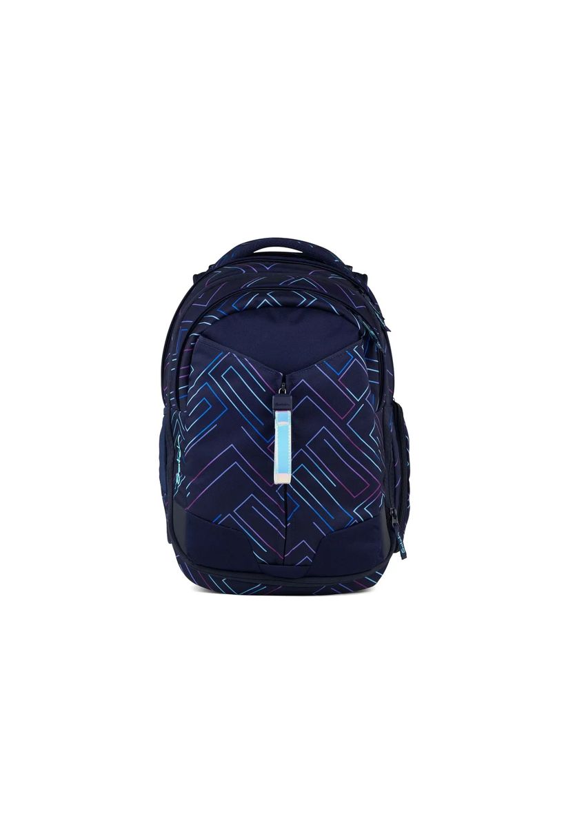 Geräumiger Rucksack mit geometrischem Muster