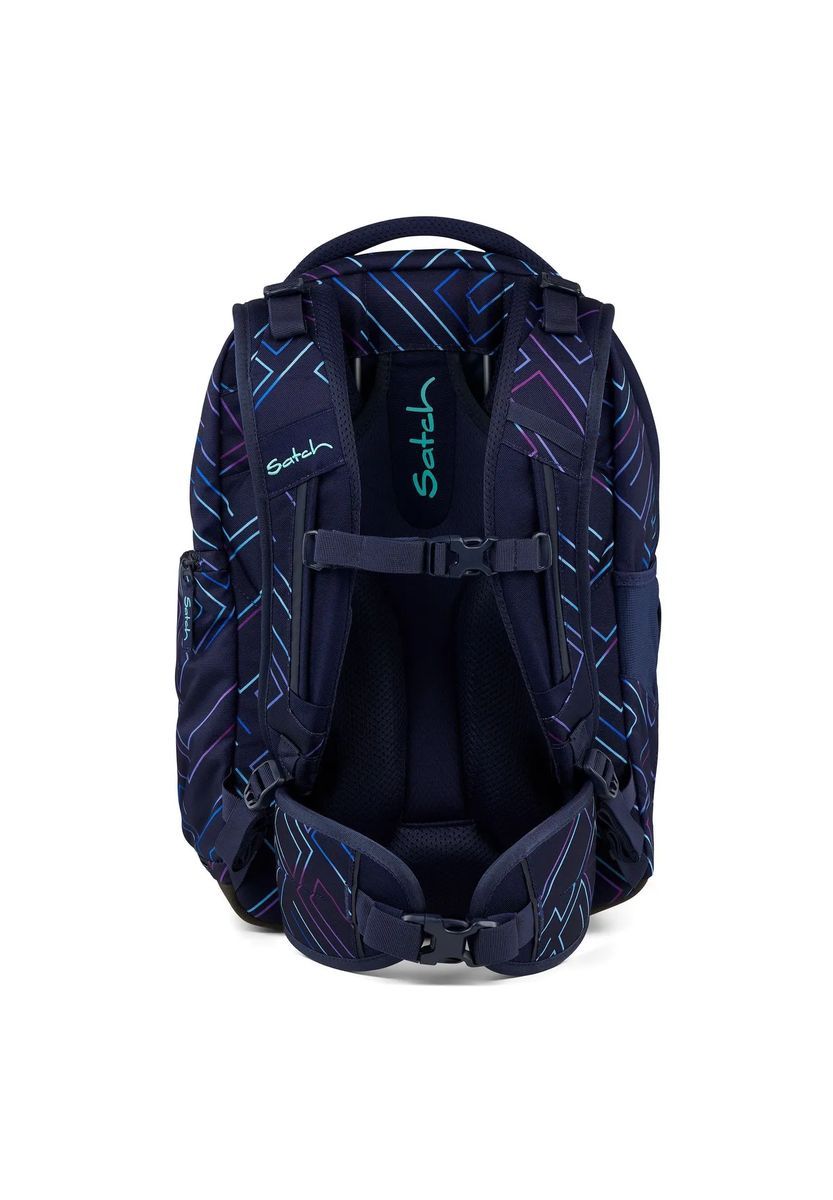 Geräumiger Rucksack mit geometrischem Muster