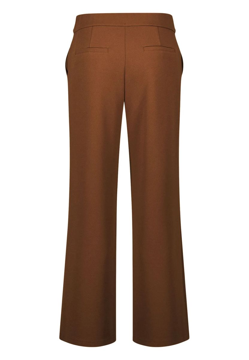 zero Stoffhose mit elastischem Bund 28 Inch, braun, 36