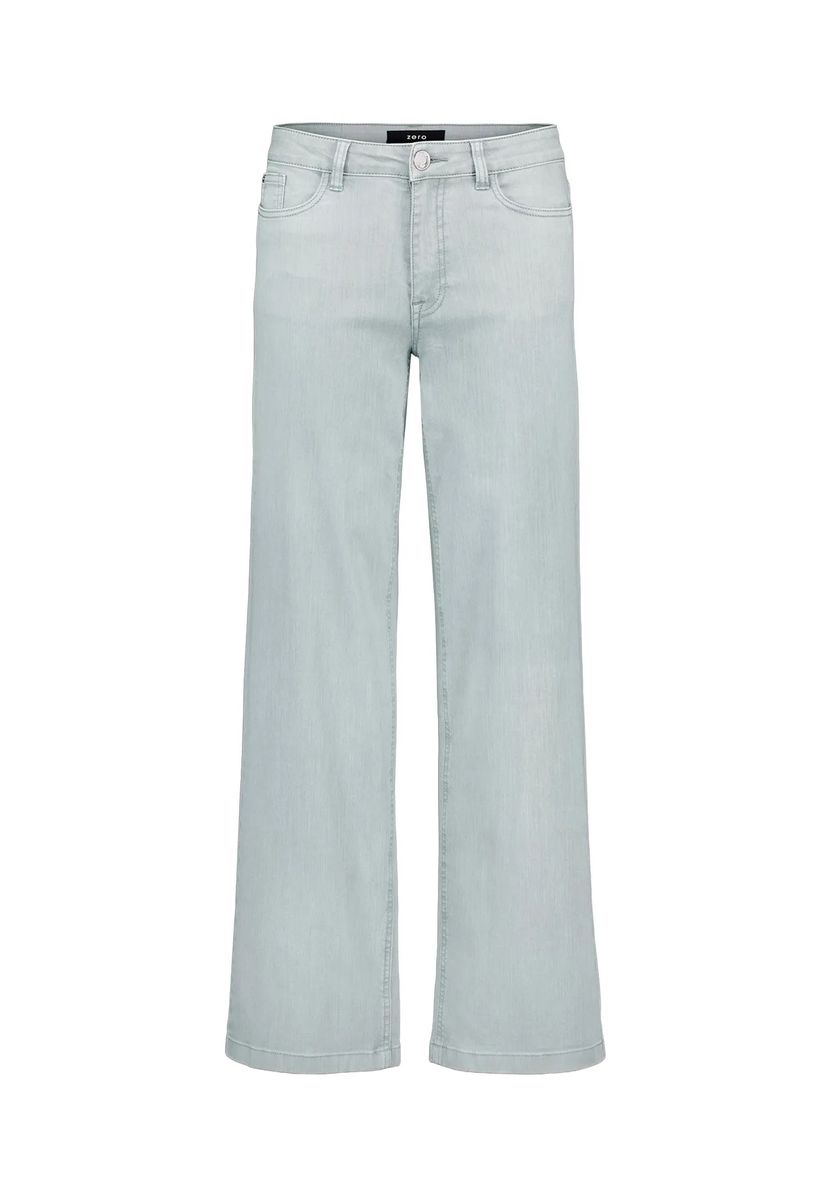 Weit geschnittene Jeans mit heller Waschung