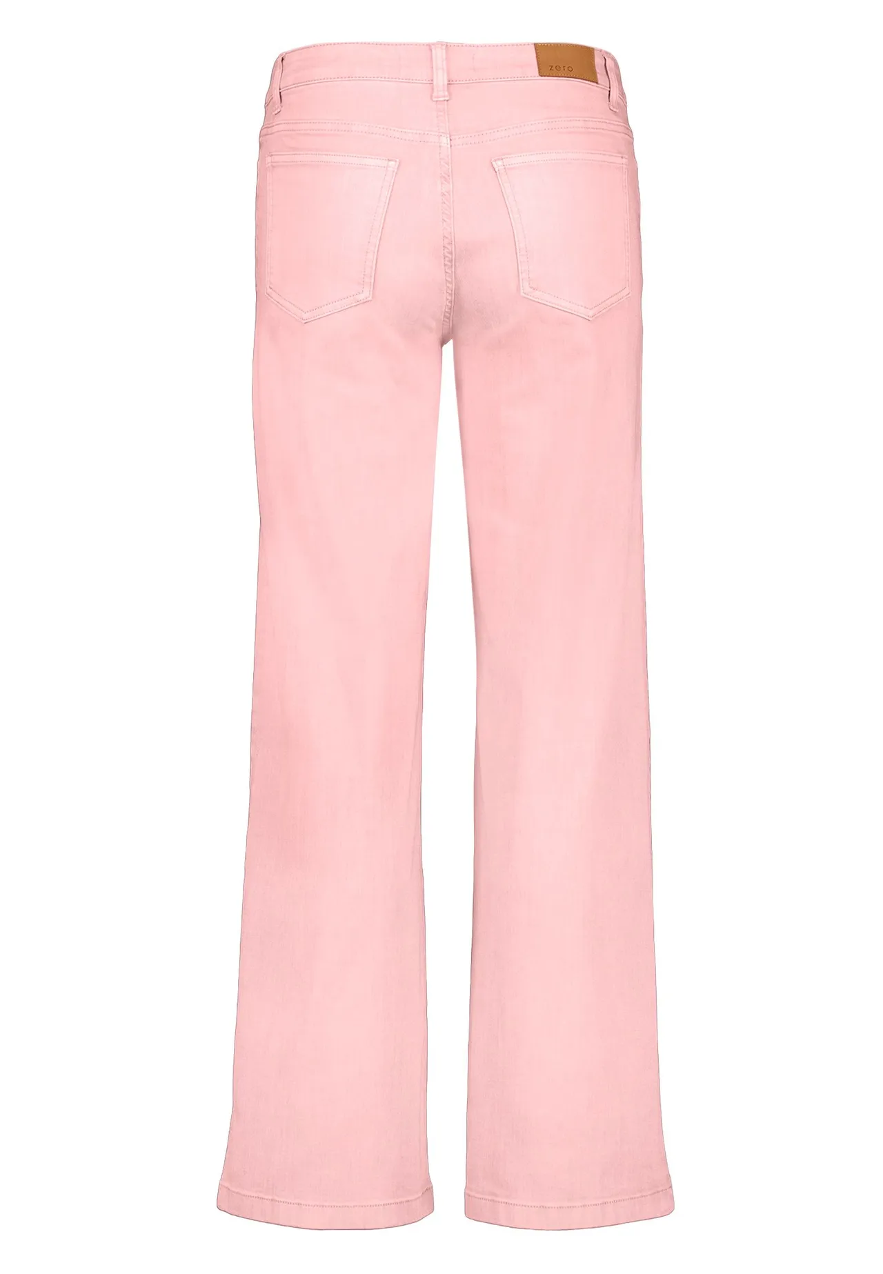 Weit geschnittene Jeans mit heller Waschung
