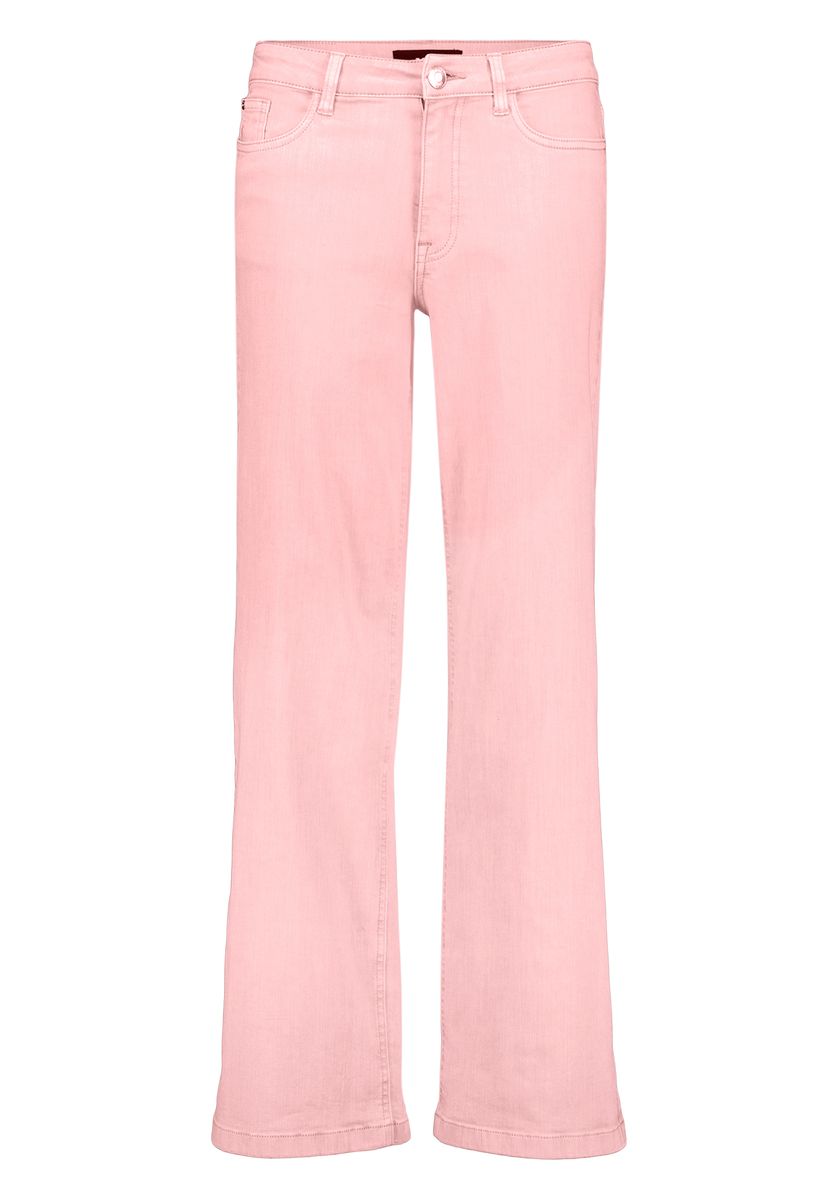 Weit geschnittene Jeans mit heller Waschung
