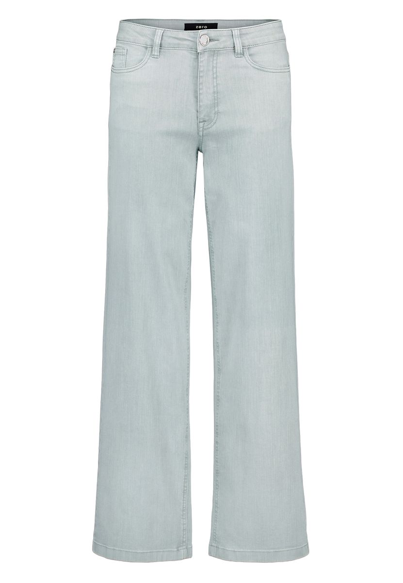 Weit geschnittene Jeans mit heller Waschung