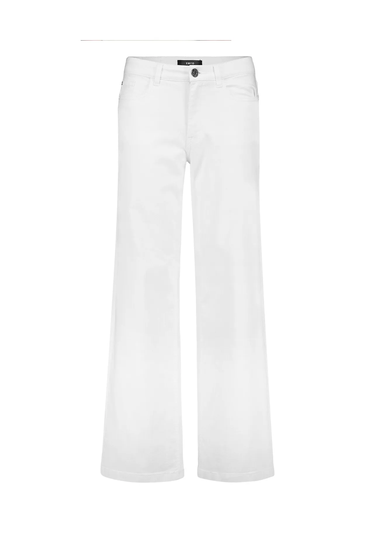 Weit geschnittene Jeans mit heller Waschung