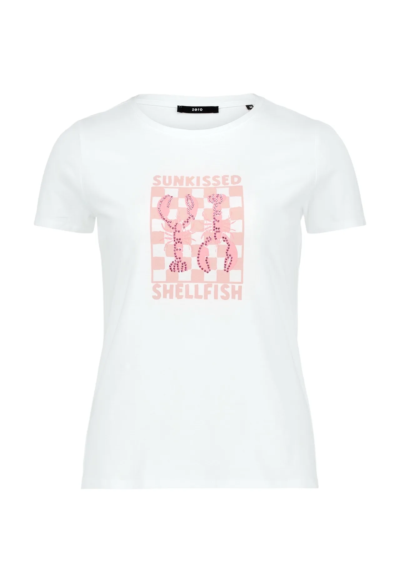 T-Shirt mit Grafikprint aus Baumwolle