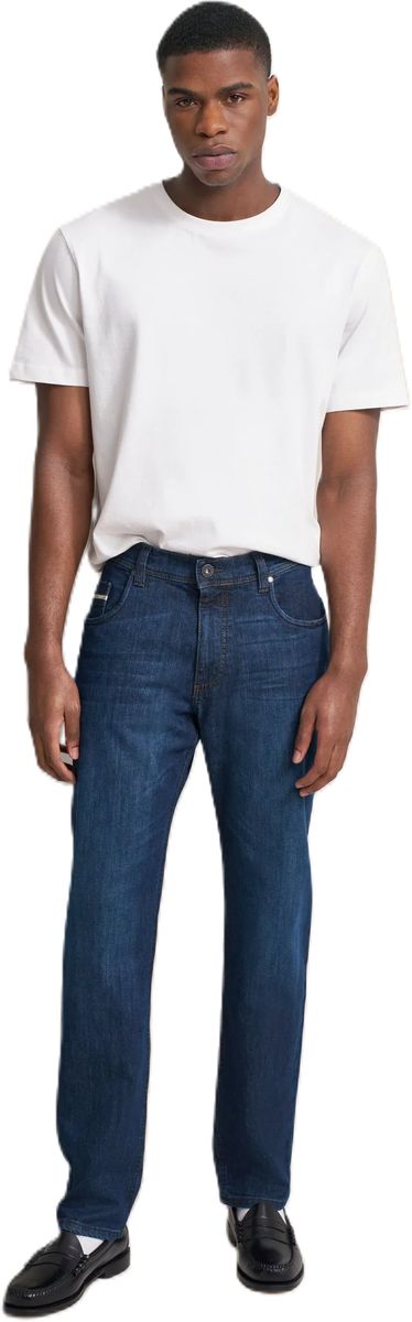 Modern-Fit Jeans in dunkler Waschung