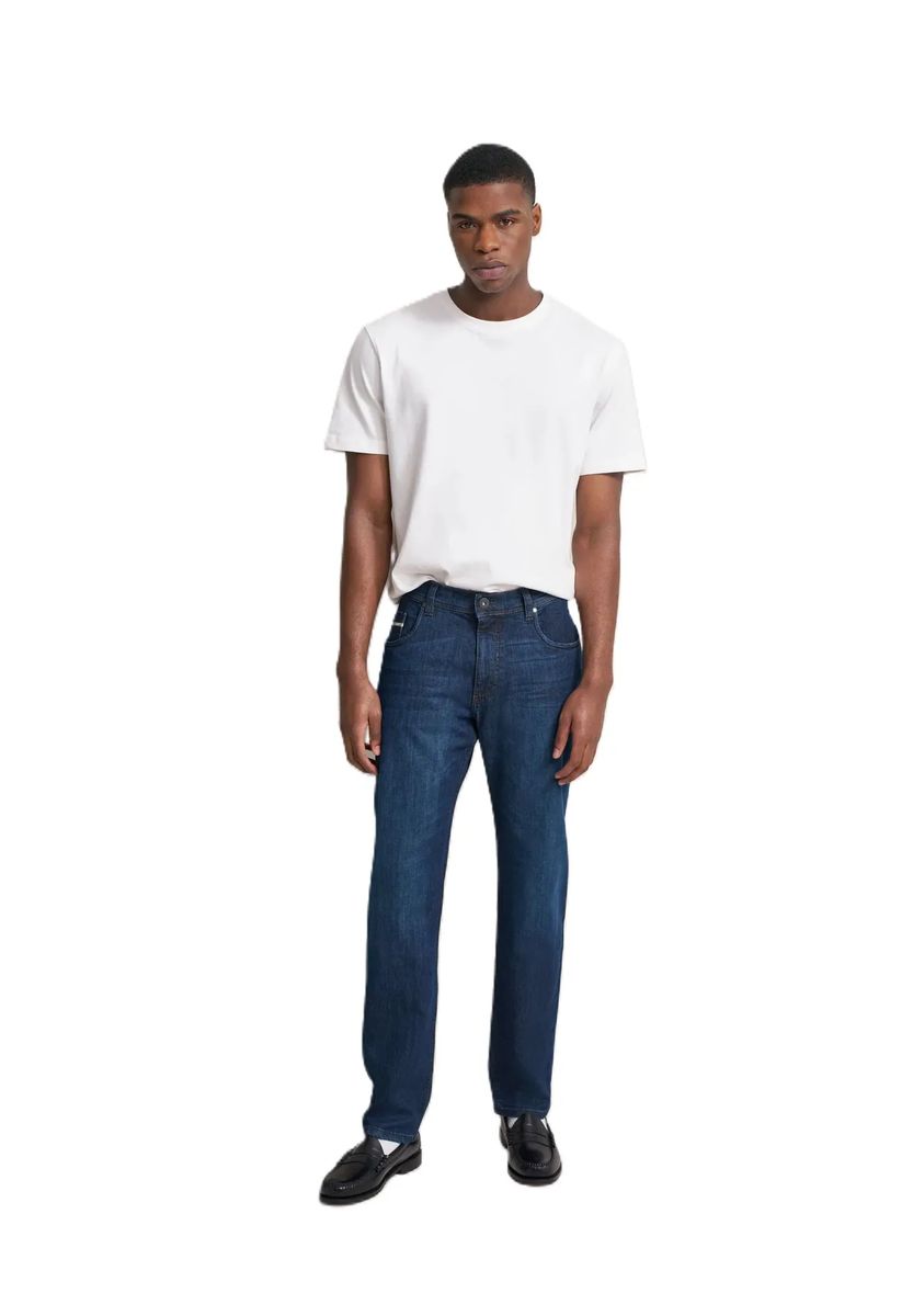 Modern-Fit Jeans in dunkler Waschung