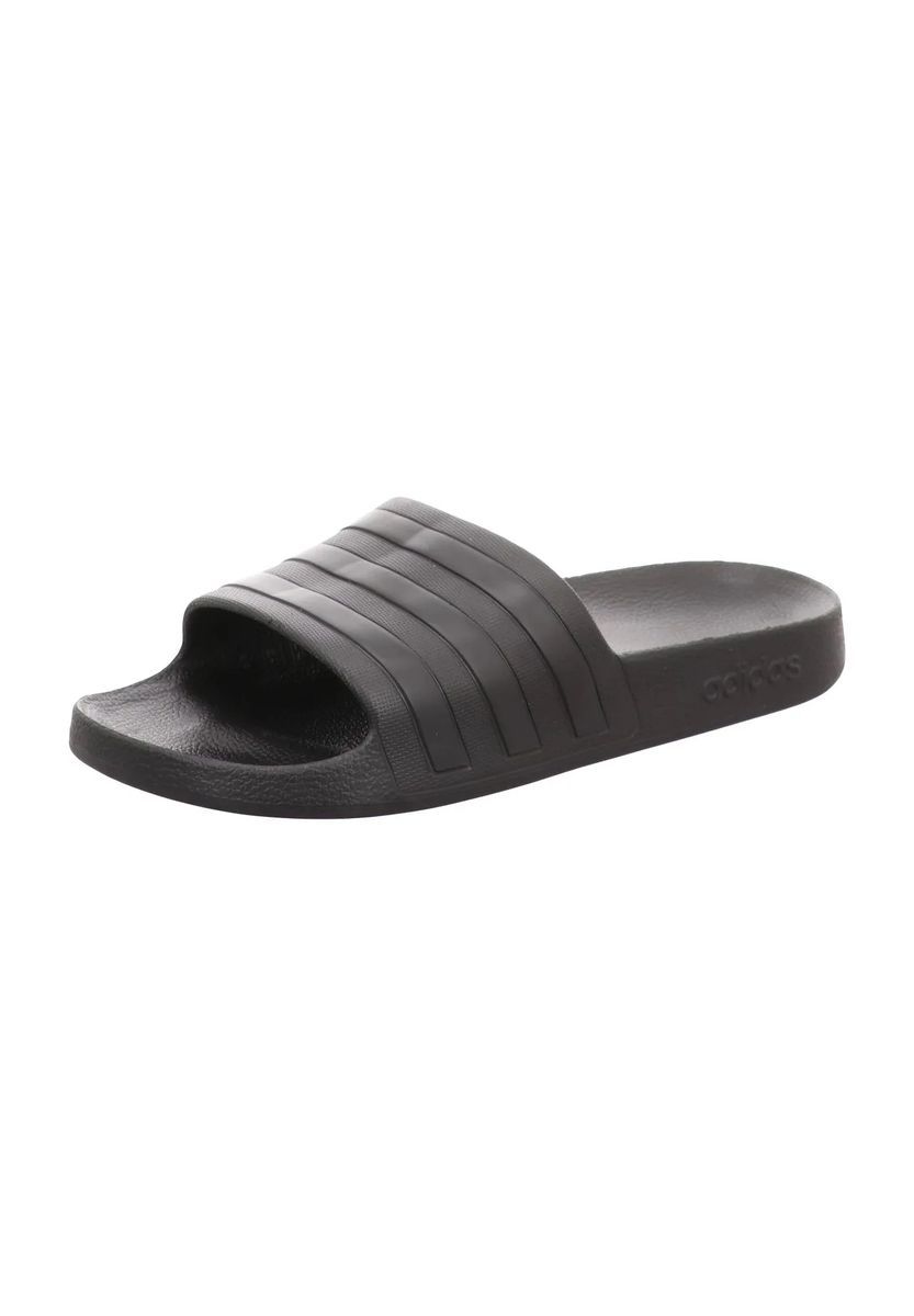 adidas Badesandale "Adilette Aqua", dämpfend, für Herren, schwarz, 45