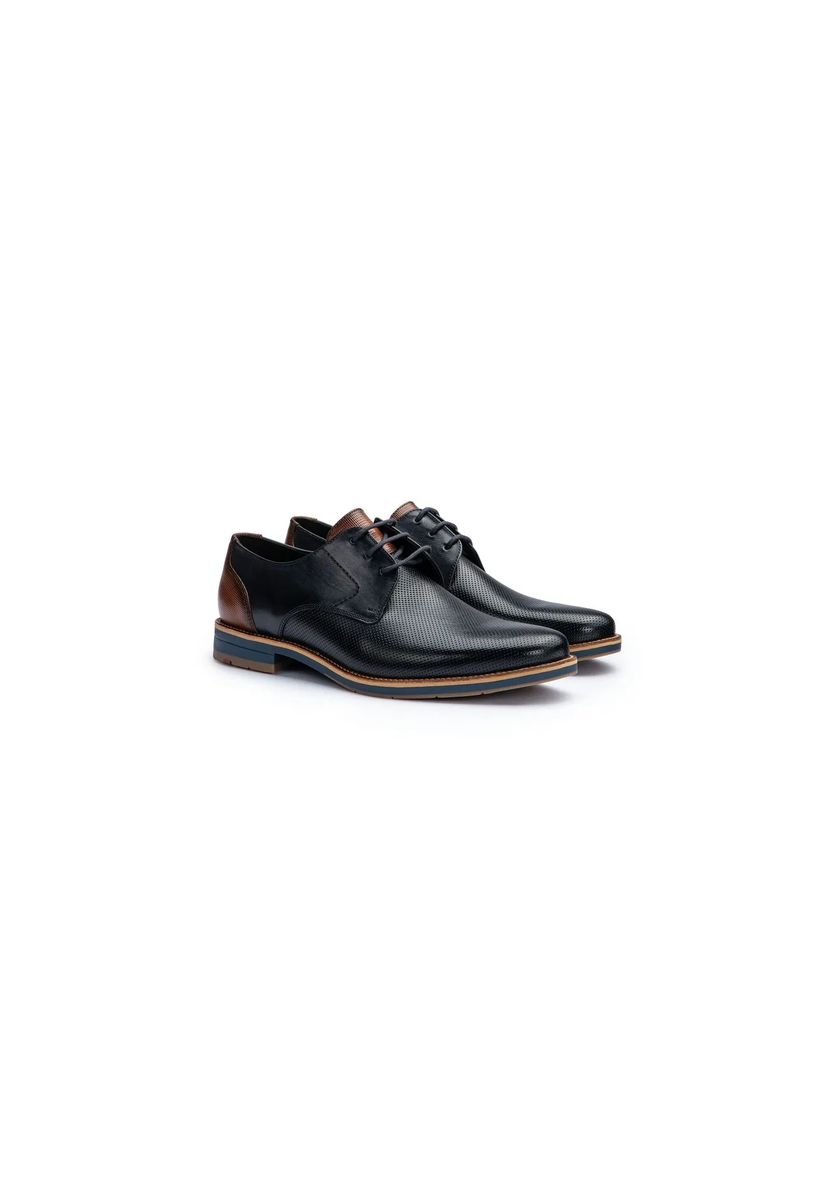Klassische Derby-Schnürschuhe aus Leder