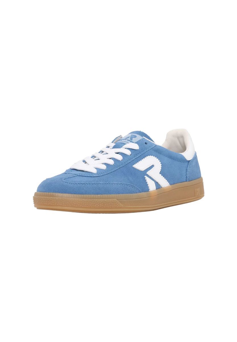 rieker Sneaker, Leder, für Damen, blau|weiß, 38
